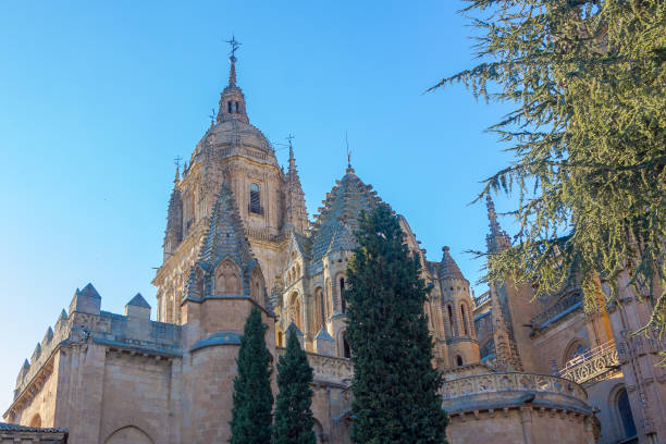 istock church building Catholic typical of Northern Spain 895472290