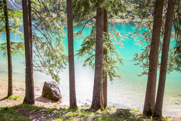 istock Lake Braies in Dolomites, Italy 895493320