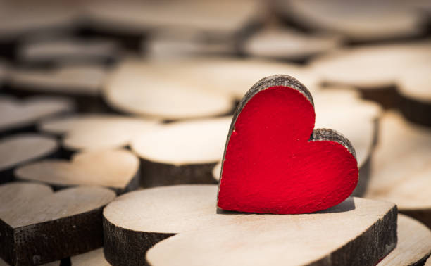 istock Love background with romantic hearts for Valentines day 895507914