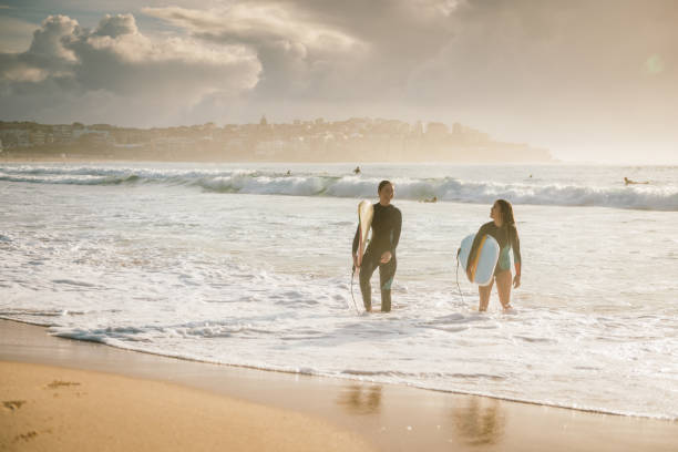 istock Sun beach summer and waves - perfect for surfing 895510316