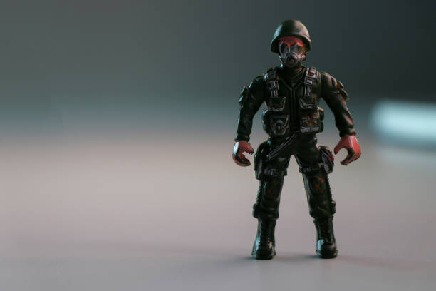 istock A soldier toy in focus 895518704