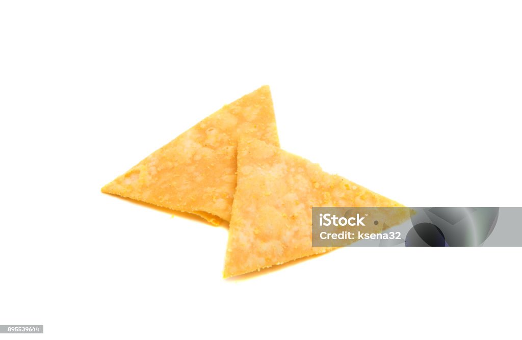 Triangle Chip Background Triangle Chips Isolated Stock Photo - Download Image Now - Cheese ...