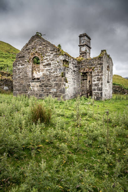 istock The ruins of an old stone building 895543434