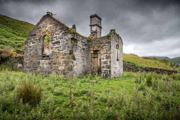 istock The ruins of an old stone building 895544776