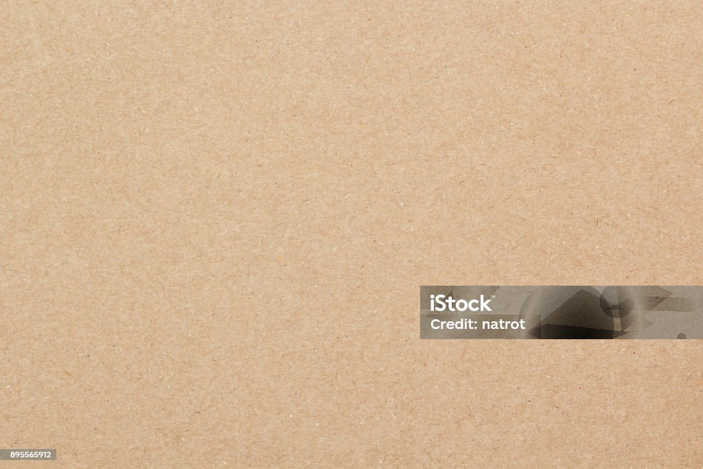 Brown paper texture cardboard background Brown Paper Stock Photo
