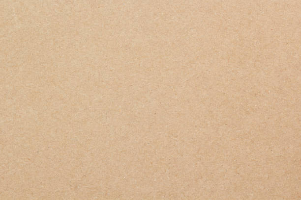 brown paper texture cardboard background - cardboard texture imagens e fotografias de stock