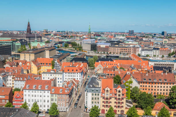 istock Nice view of Copenhagen in Denmark 895576772