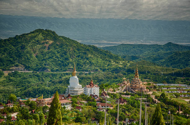 istock The beautiful mountain view in morning at Kao Kho Mountain district 895577366