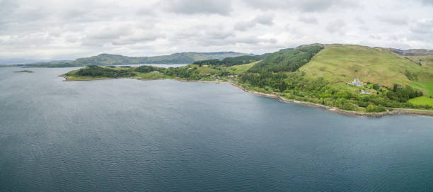 istock Arduaine seen from the air, Scotland 895584874