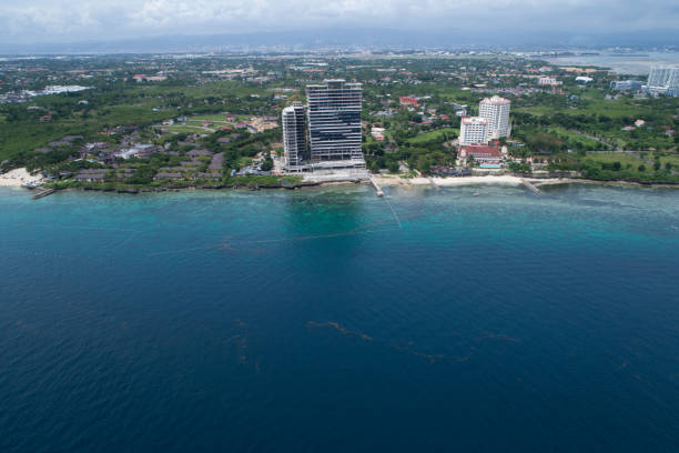 istock Shoot the view of Cebu Island from the sky 895589906