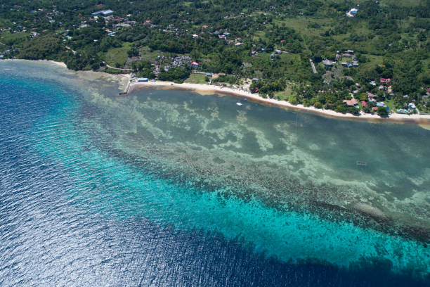 istock Shoot the view of Cebu Island from the sky 895589954