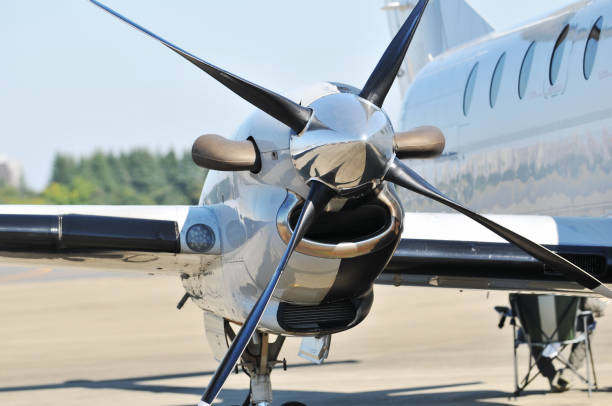 istock Engine of passenger aircraft 895606142