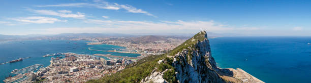 istock Rock of Gibraltar - panoramic view 895606688