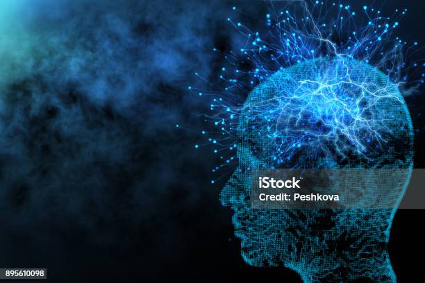 Artificial Intelligence And Network Concept Stock Photo - Download Image Now - Artificial Intelligence, Intelligence, Artificial