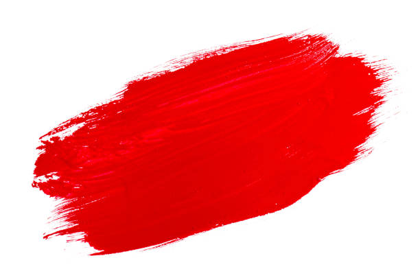 istock red and yellow water color paint texture 895613358