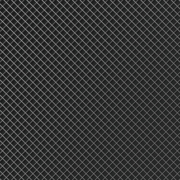 istock abstract background - steel grill on a dark , 3d render, 3d illustration 895617760