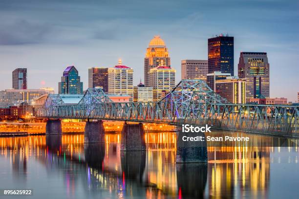 Louisville Kentucky Usa Stock Photo - Download Image Now - Louisville - Kentucky, Kentucky, Urban Skyline