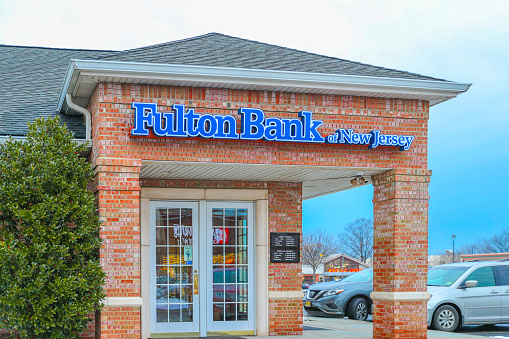 Edison, New Jersey December 16 2017: Fulton Bank of New Jersey