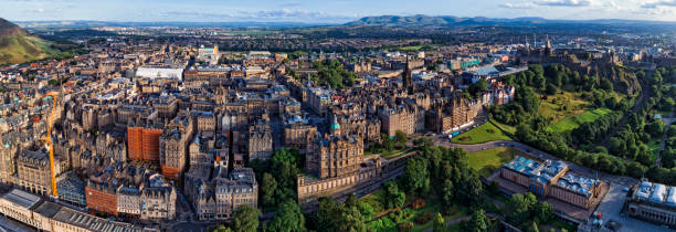 istock Aerial view of Edinburgh, Scotland 895643164