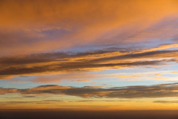 Amanecer por encima de Texas - foto de stock