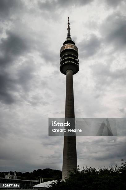 Olympiaturm At Munich Stock Photo - Download Image Now - Architecture, Built Structure, Capital Cities