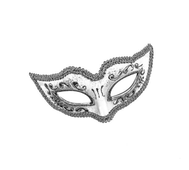 istock Wonderful Carnival mask isolated on white background. Mardi Gras. 895672178