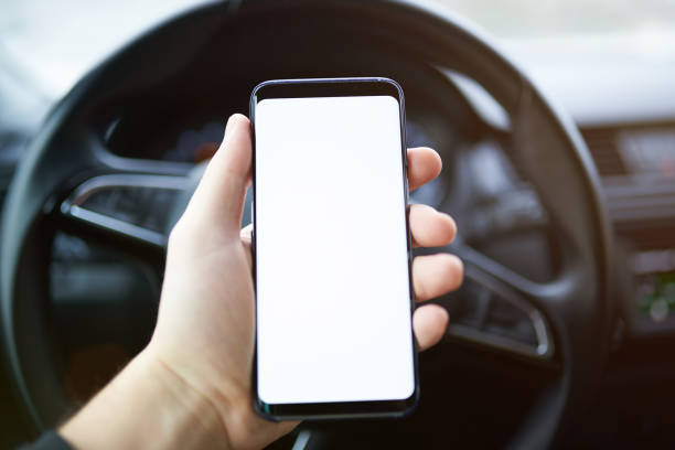 istock Mockup of phone in hand 895684124
