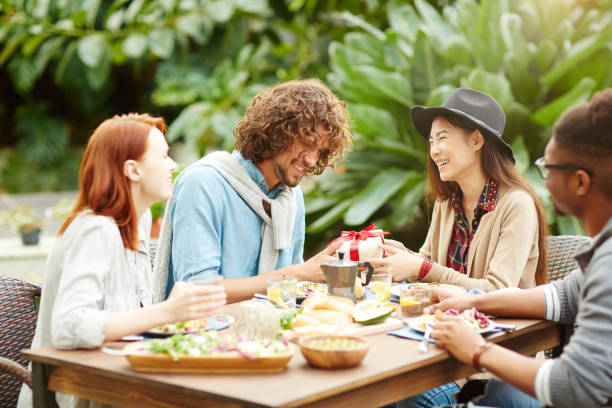 istock Surprise for friend 895684162
