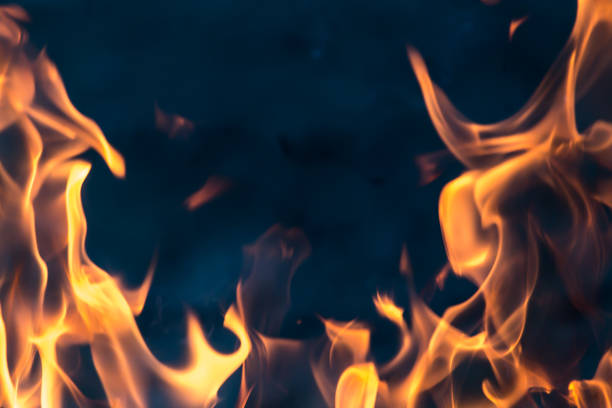 istock flame of fire as the background 895700204