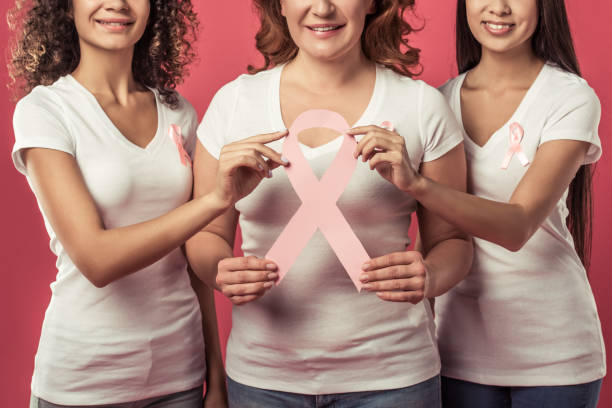 istock Women against breast cancer 895716228