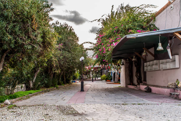 Exarcheia at Kos island town on a lonley winter day