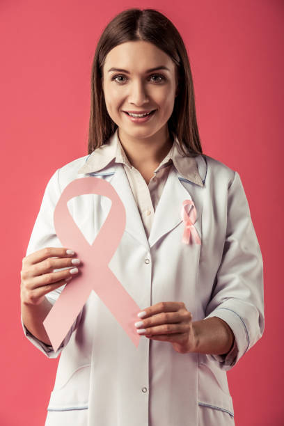 istock Woman against breast cancer 895735976