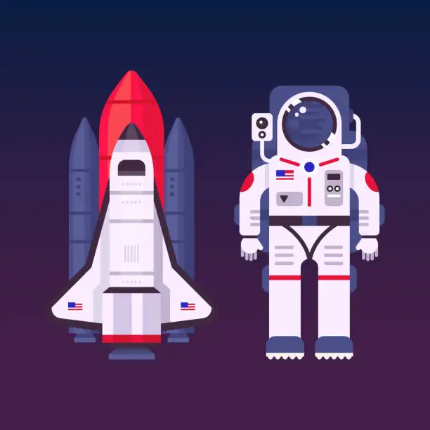 Vector illustration of Space copy