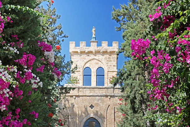 istock Beit Jimal (or Beit Jamal) Catholic monastery near Beit Shemesh, Israel 895749854