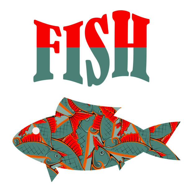 Eye Pattern Fish 190+ Eye Catching Pattern Stock Illustrations, Royalty-Free Vector ...