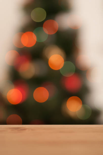 istock blurred background of a Christmas tree 895763536