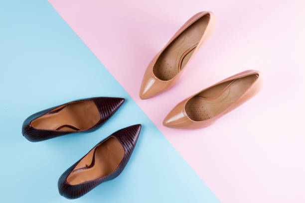istock Elegant high heel shoes 895766556