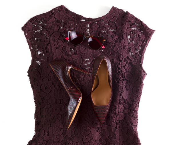 istock Fashion flat lay scene 895766890