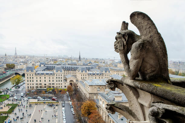istock Gargoyle of Notre Dame de Paris 895770258