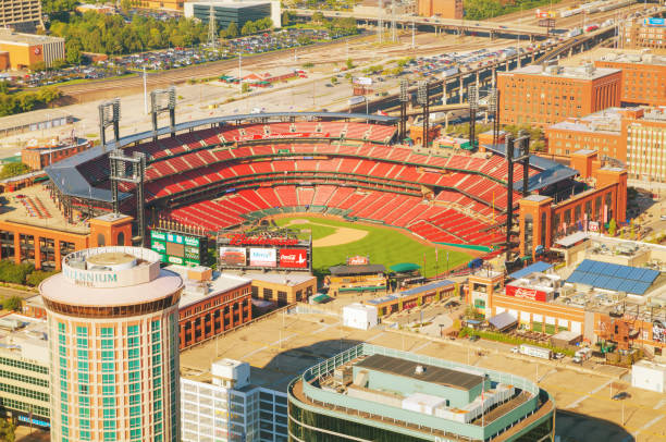 Busch baseball stadium in St Louis, MO.