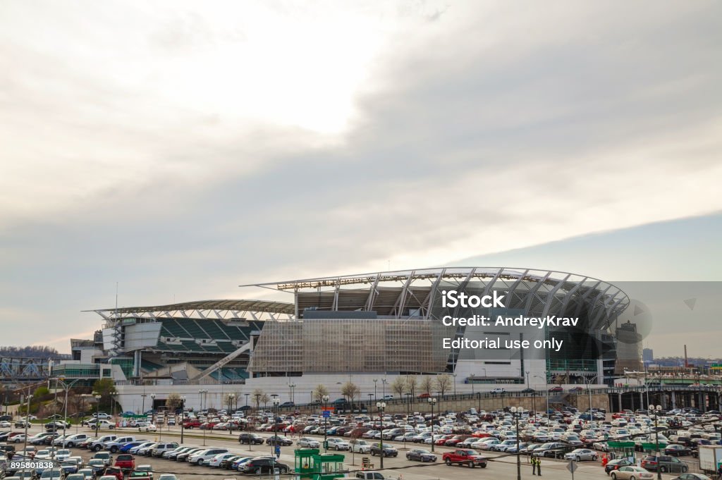 Paul Brown Stadium In Cincinnati Ohio Stock Photo - Download Image
