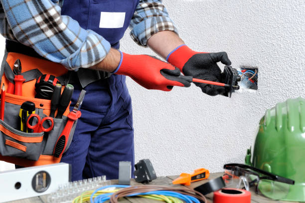 istock Electrician at work in safety on a residential electrical system. 895816910