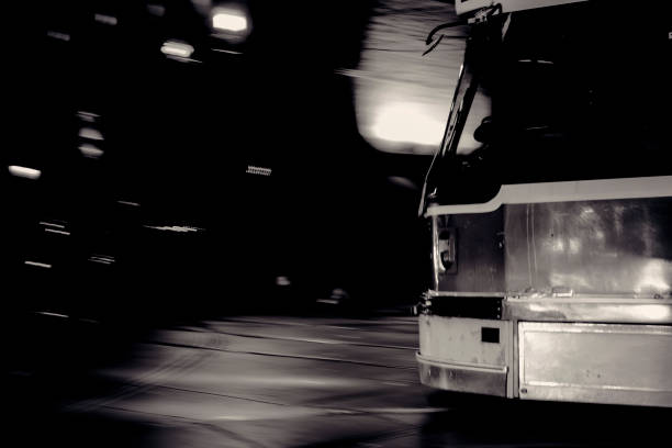 istock Toronto street car in the night 895821608