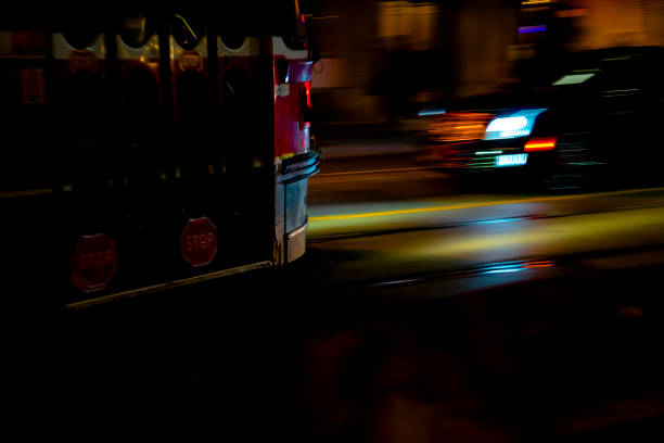 istock Toronto Streetcar in the night 895823654
