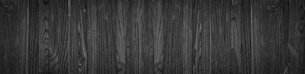 istock Black wooden boards table or floor, blank wood background 895831812