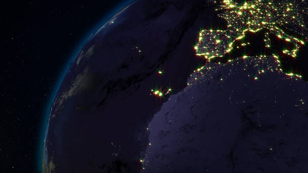 istock 3D rendering planet Earth from space against the background of the star sky 895850718