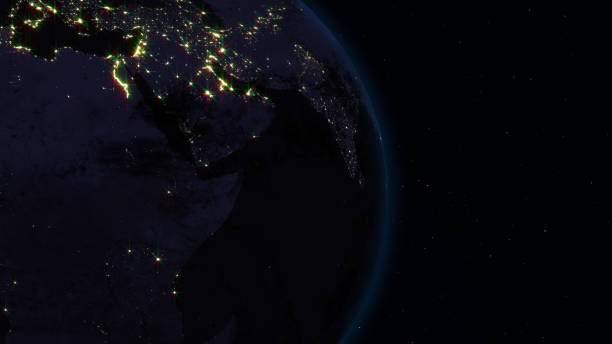 istock 3D rendering planet Earth from space against the background of the star sky 895850940