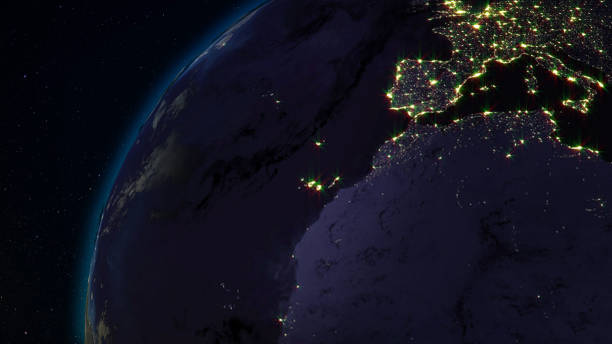 istock 3D rendering planet Earth from space against the background of the star sky 895853482