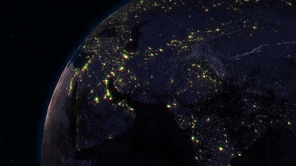 istock 3D rendering planet Earth from space against the background of the star sky 895856480