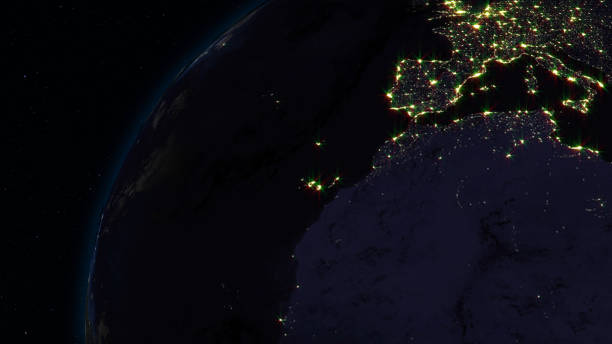 istock 3D rendering planet Earth from space against the background of the star sky 895856510